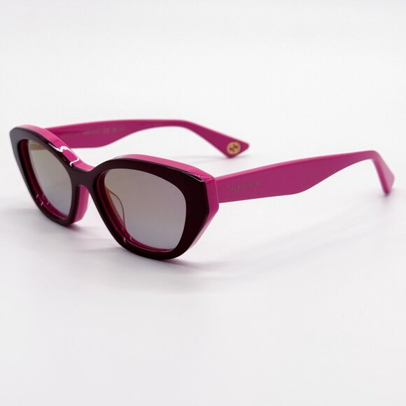 NEW GUCCI SUNGLASSES GG1638S 003 PINK/BLACK WOMEN EYEWEAR GUCCI